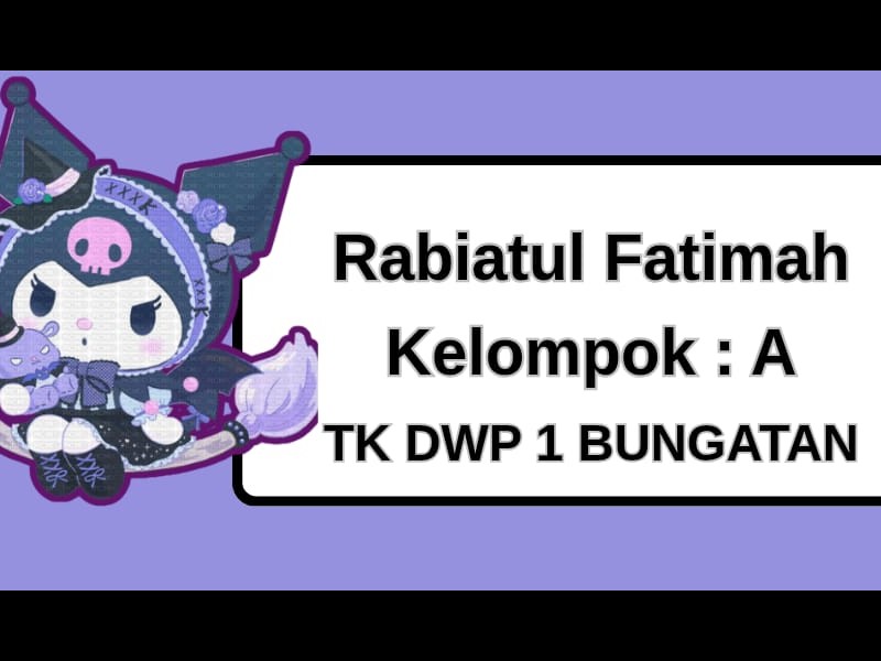 Struktur Organisasi - TK DWP 1 BUNGATAN